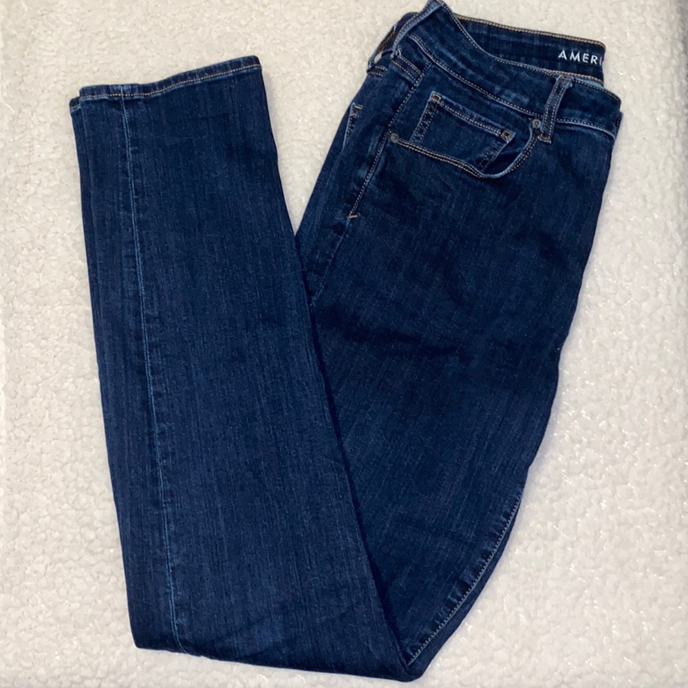 American Eagle Outfitters Super Stretch hi-rise skinny size 12 long